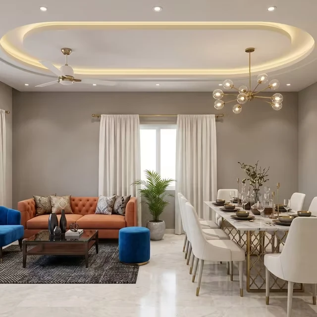 False Ceiling Design for Living Room, Bedroom & Kitchen