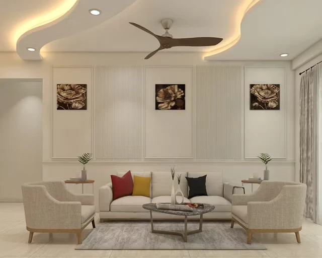 Cove LED ceiling lighting design Delhi NCR