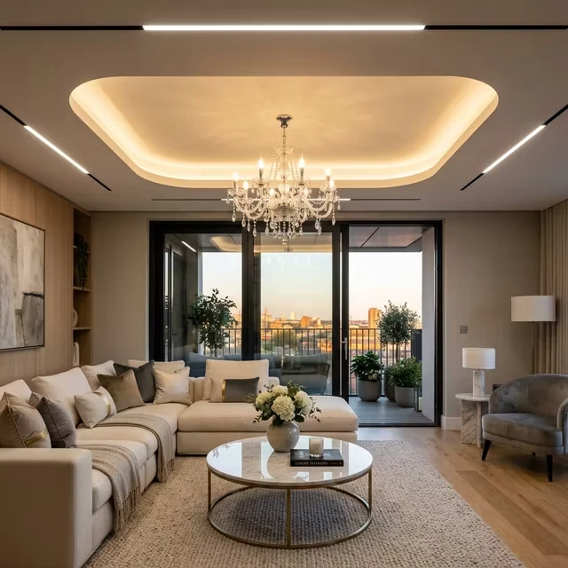 False Ceiling Design for Living Room, Bedroom & Kitchen
