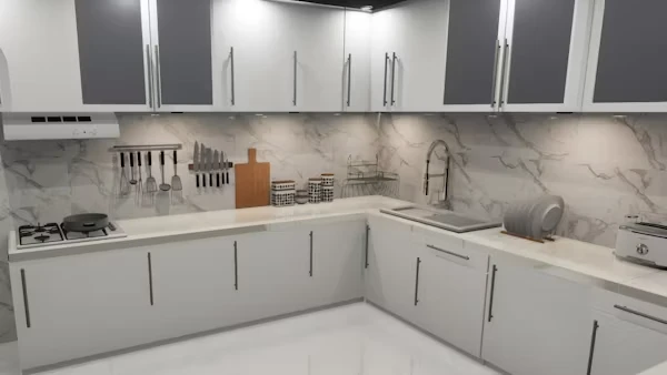 Tall unit and pantry kitchen design