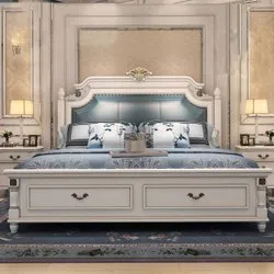 Wooden Double Bed