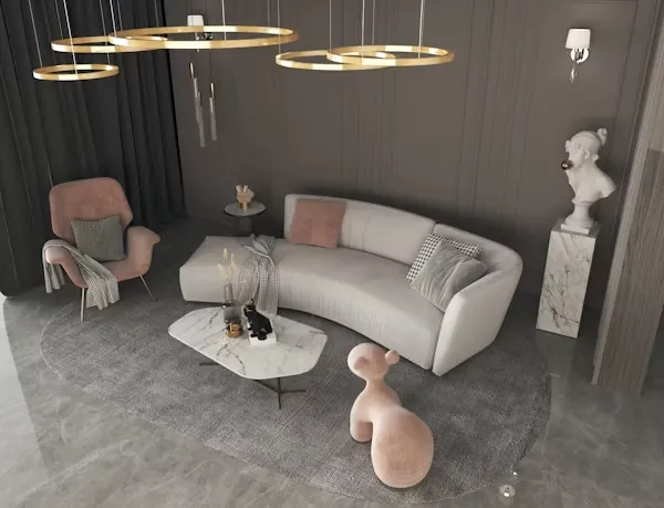3D bedroom visualization design Delhi NCR