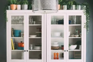 Crockery units and display cabinets