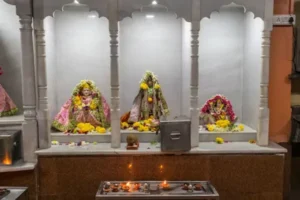 Custom puja units and mandirs