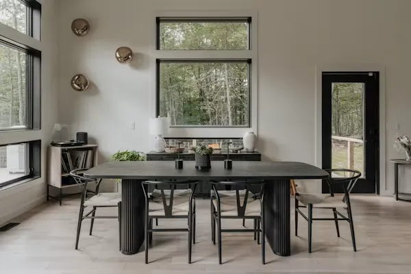 Dining room interior design Faridabad Delhi NCR Elegant Decors