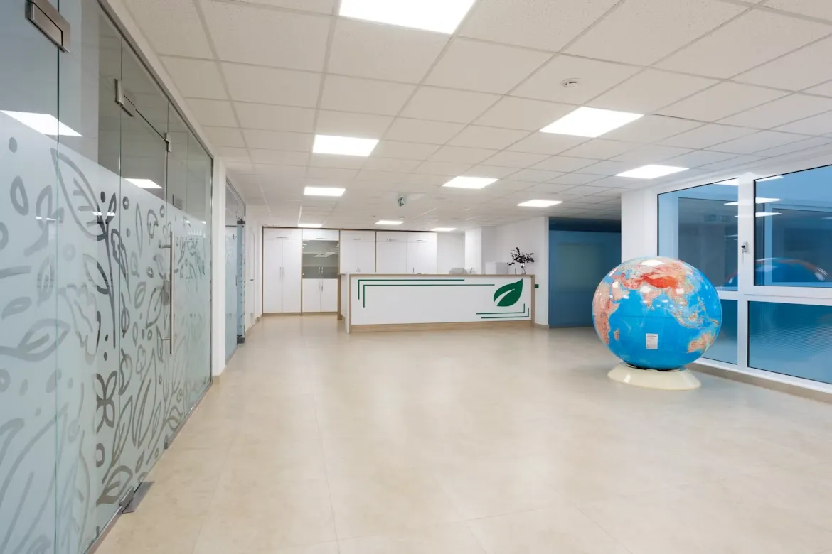Hospital corridor interior design Gurgaon Noida