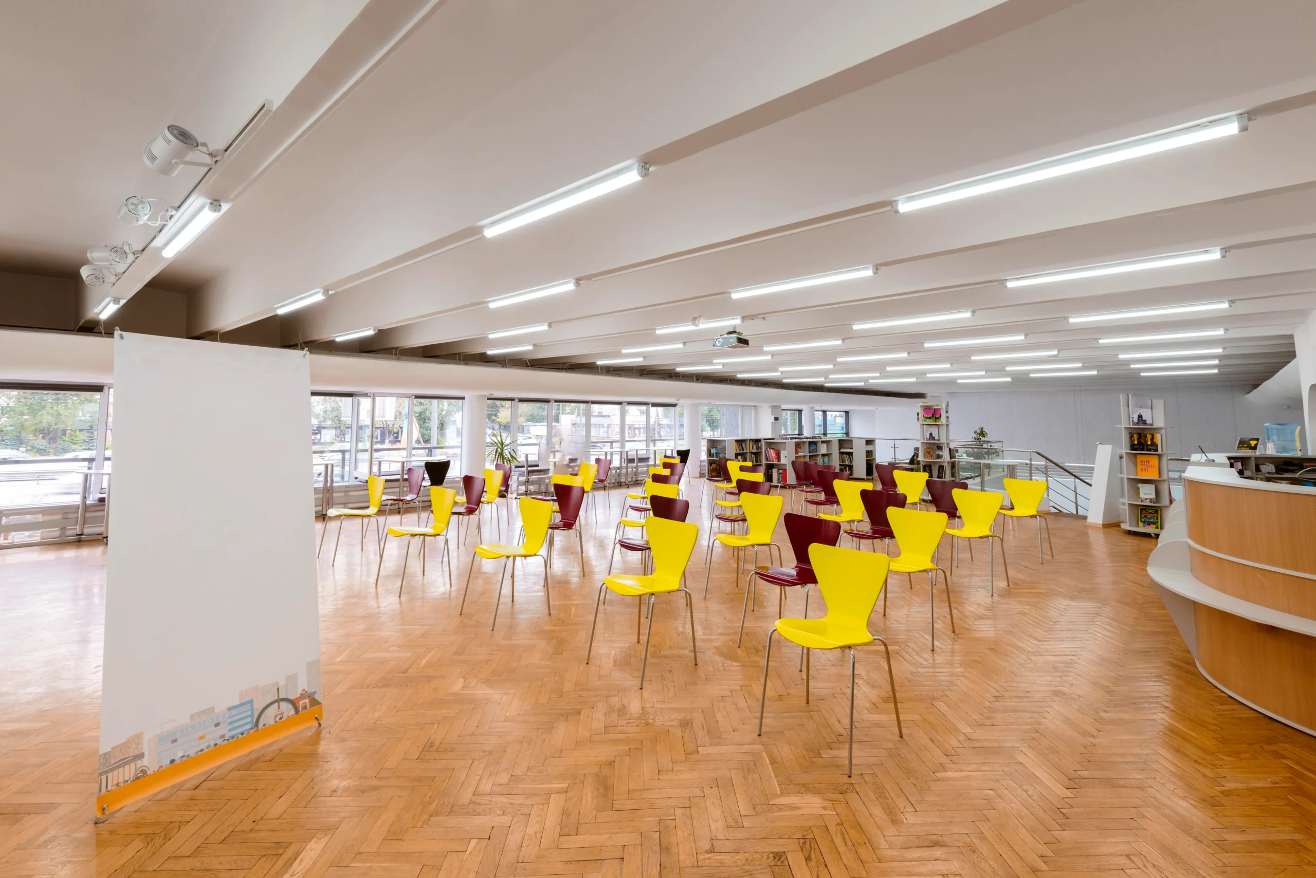 Institutional interior design