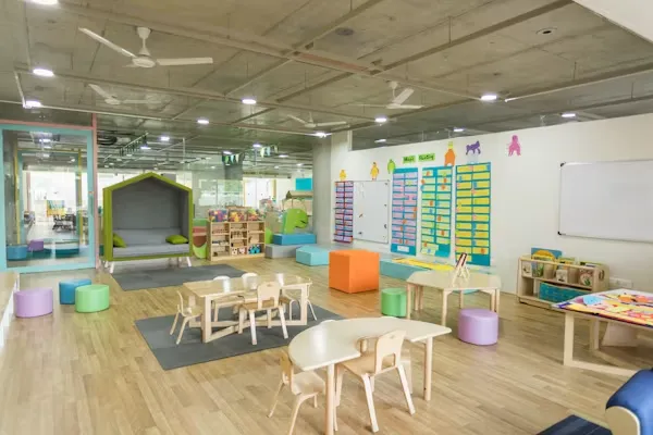 Toddler nursery room interior design