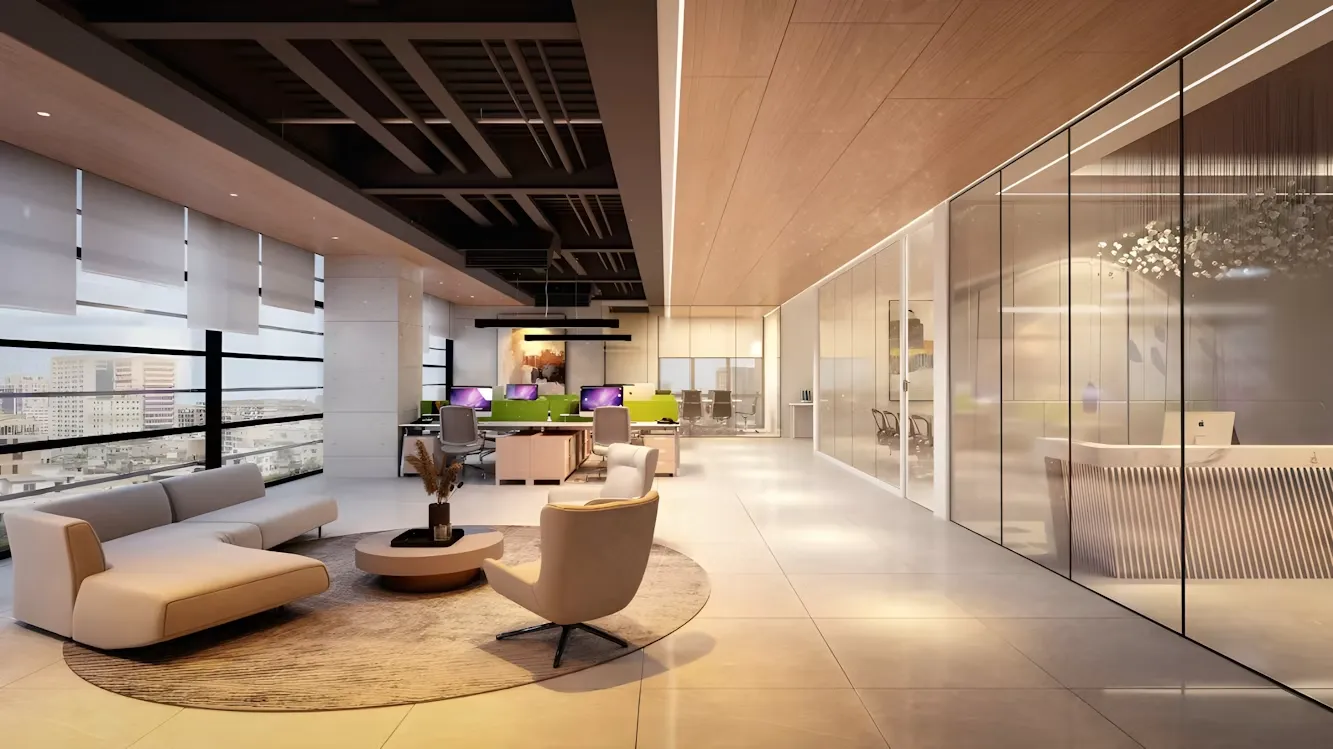 Office cafeteria pantry design Delhi NCR