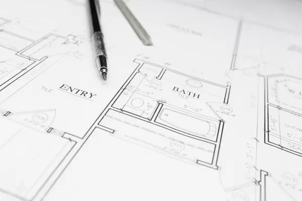 Space planning floor plan Faridabad