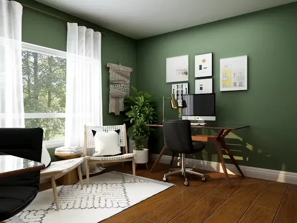 Library bookshelf study room design Faridabad