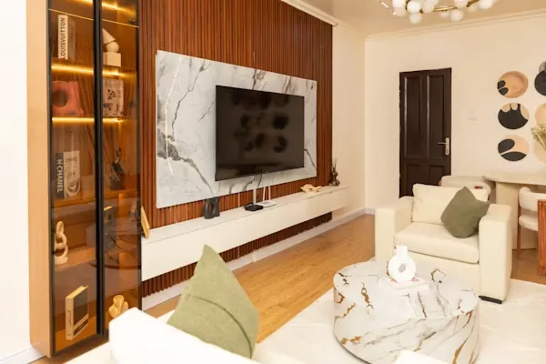 Floor to ceiling TV wall unit Gurgaon Noida