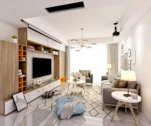 Residential TV Unit Design