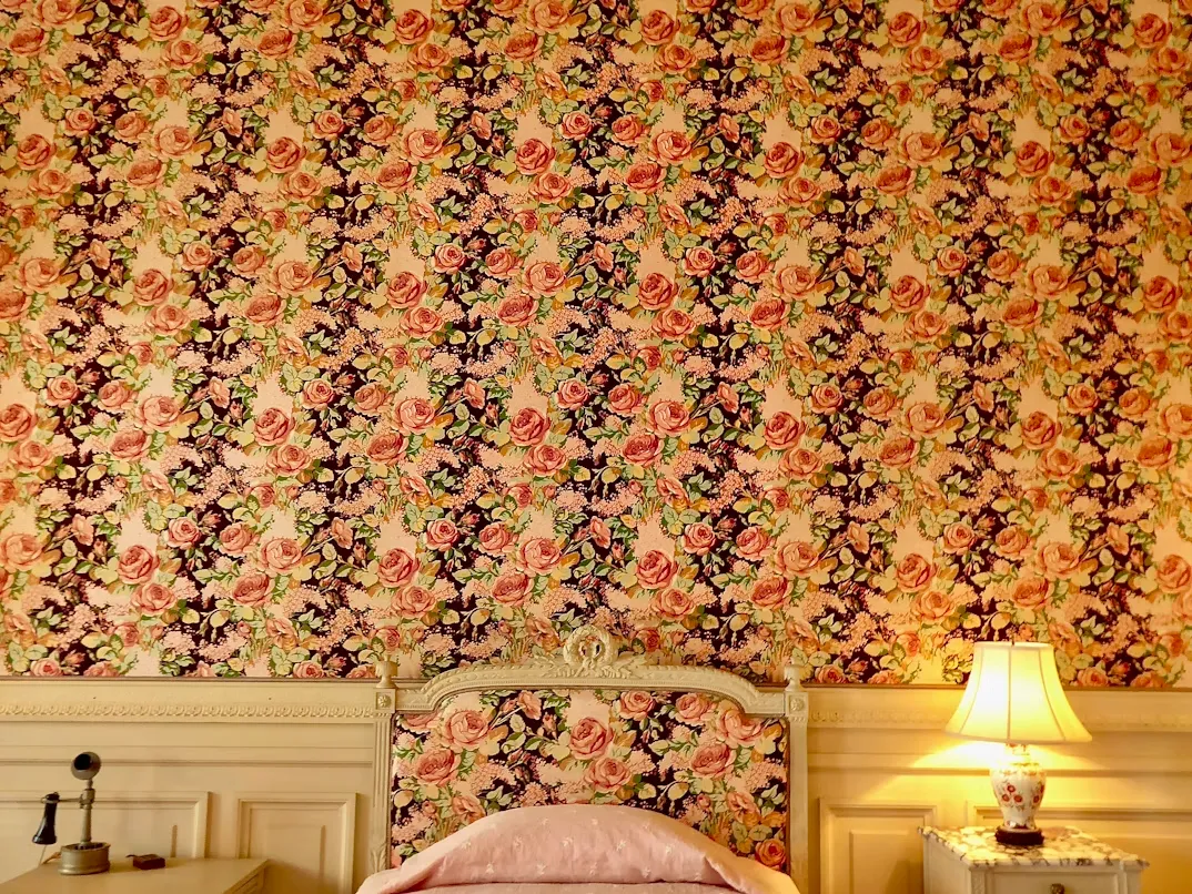 Bedroom accent wall wallpaper design Faridabad