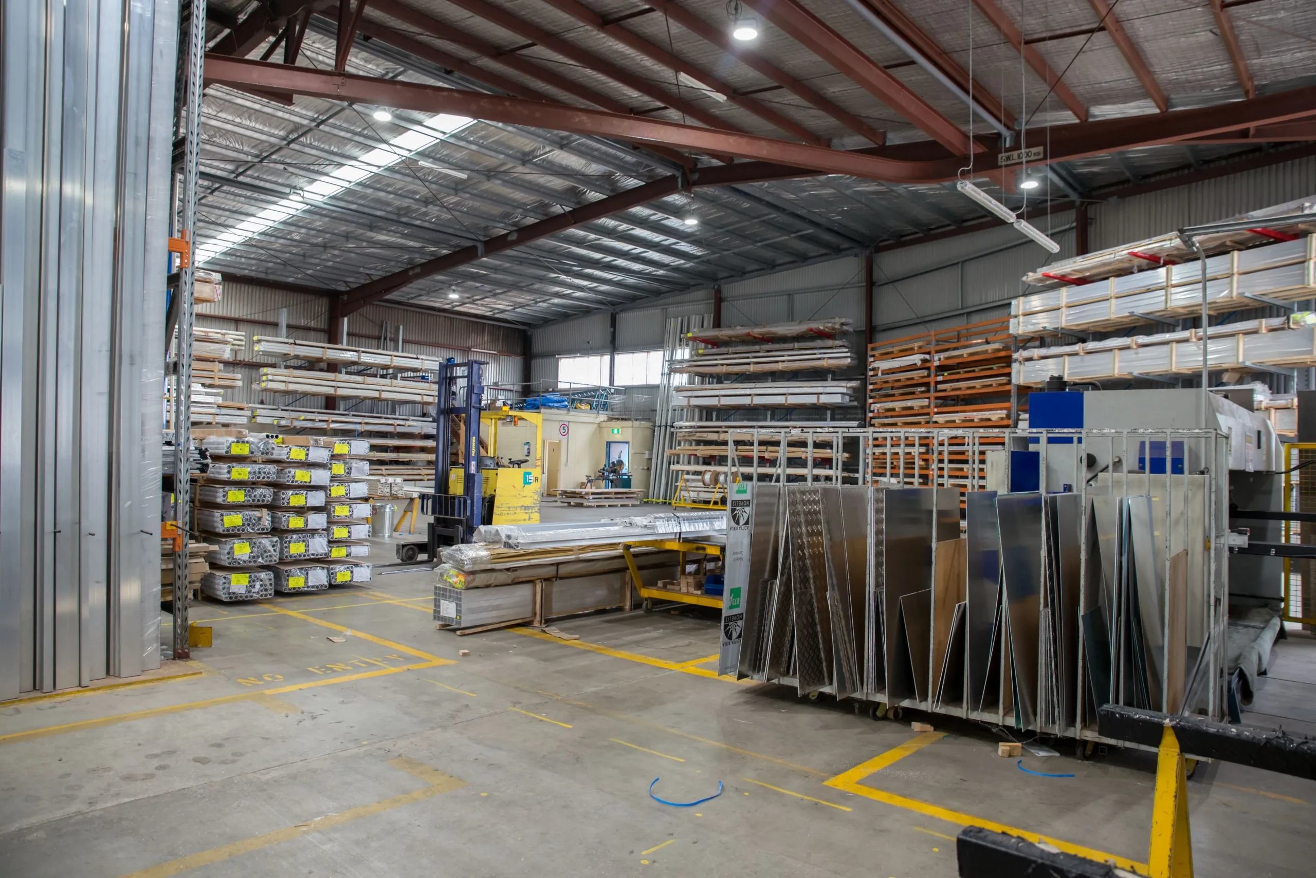 Warehouse interior design