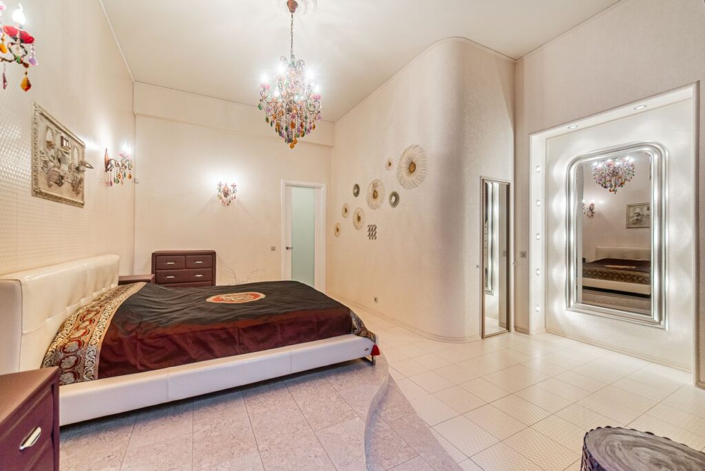 Luxury bedroom interior design spacious modern bedroom