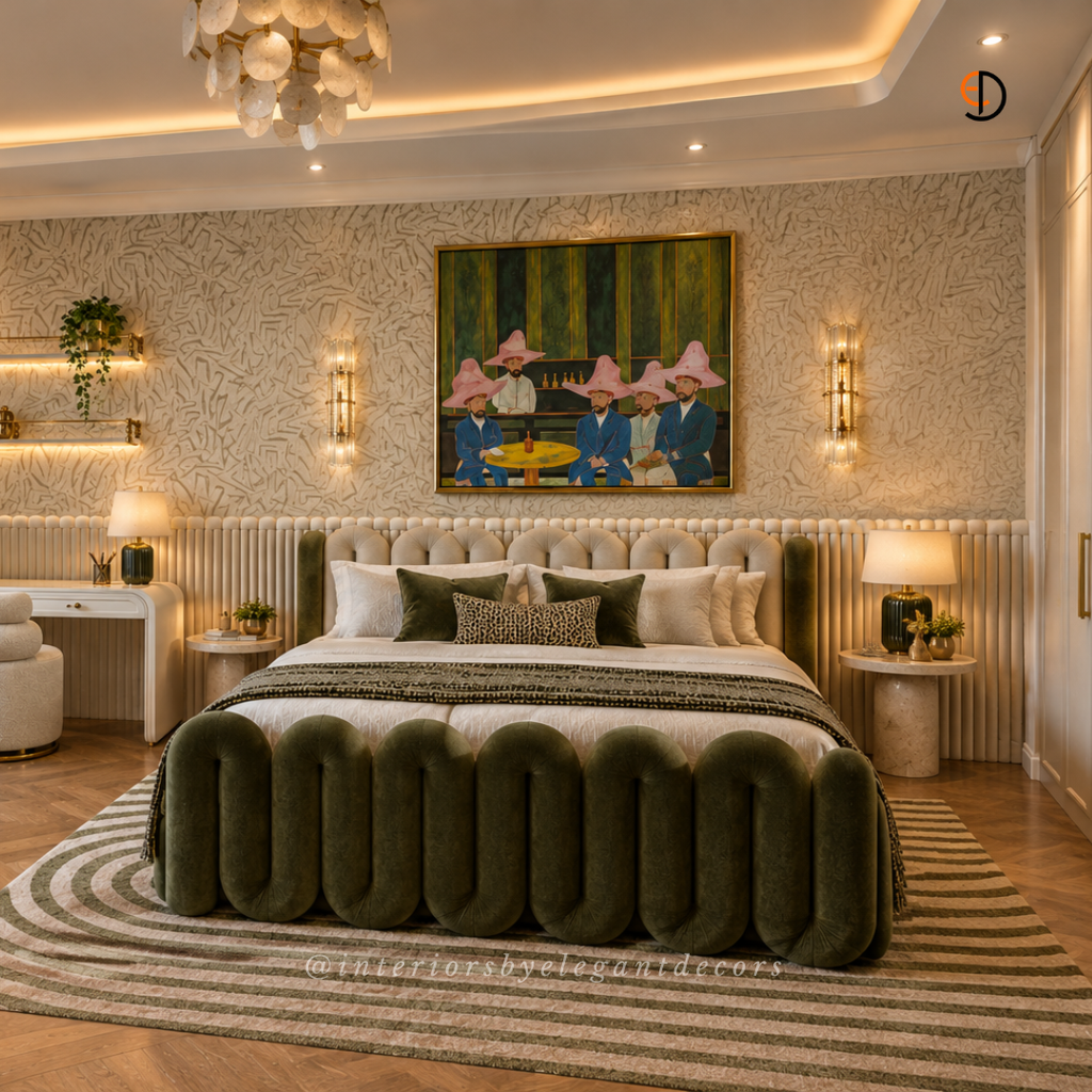 Bedroom interior by Elegant Decors