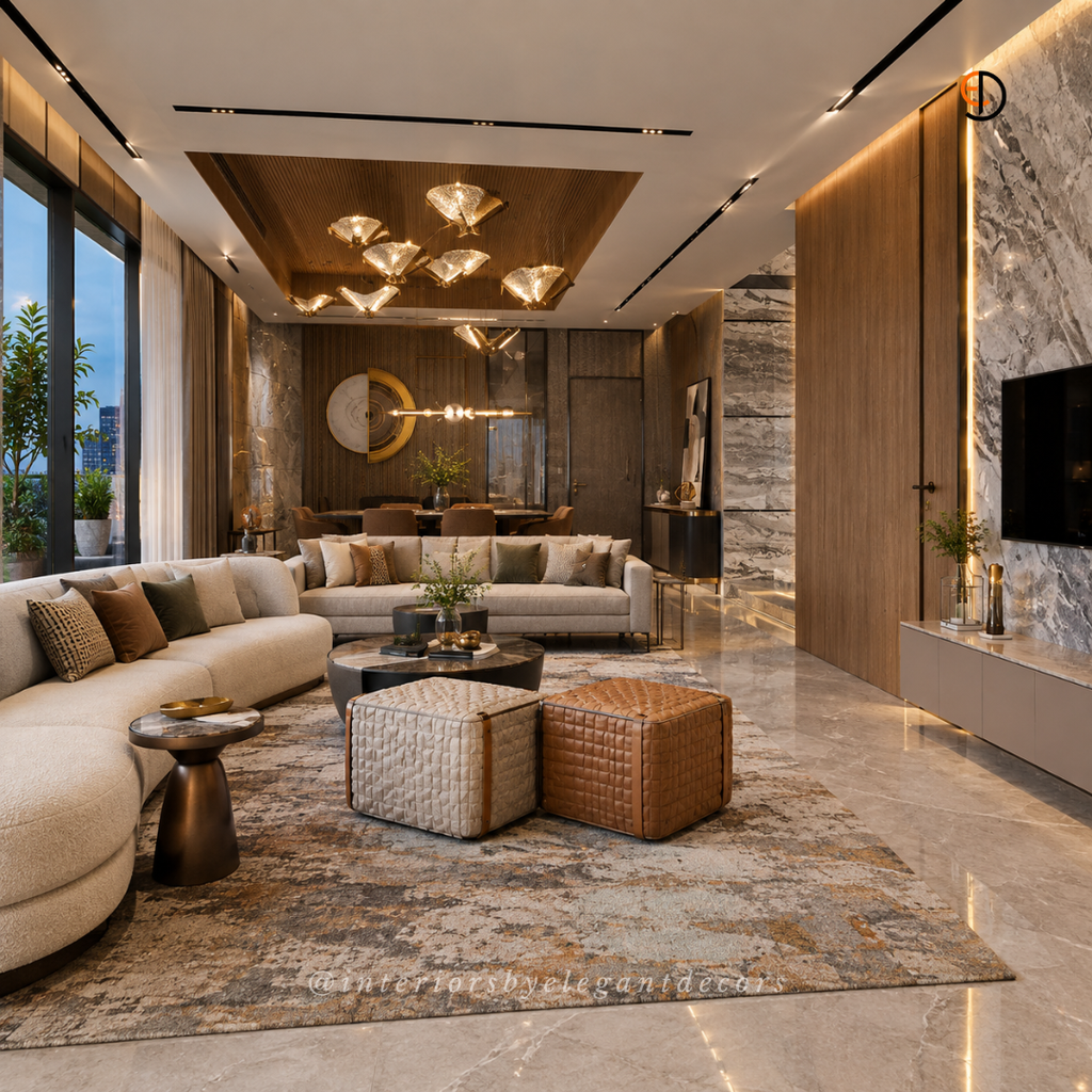 Living dining suite by Elegant Decors
