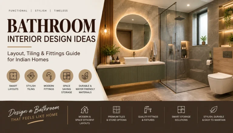 763+ Bathroom Interior Design Ideas — Layout, Tiling & Fittings Guide for Indian Homes