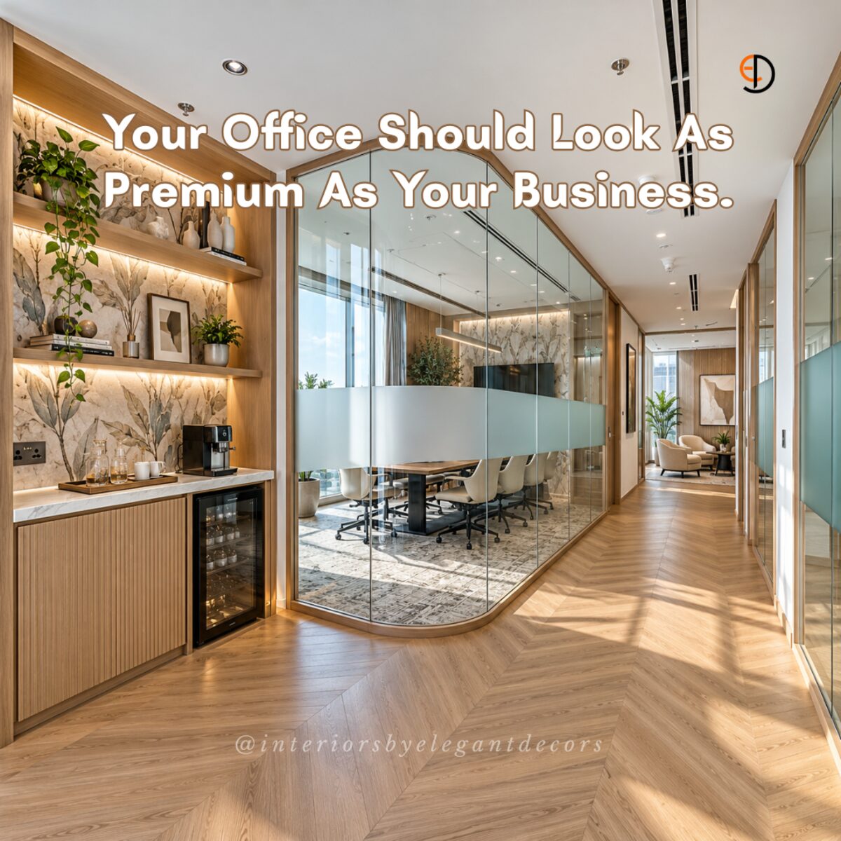 Office pantry and meeting room Elegant Decors
