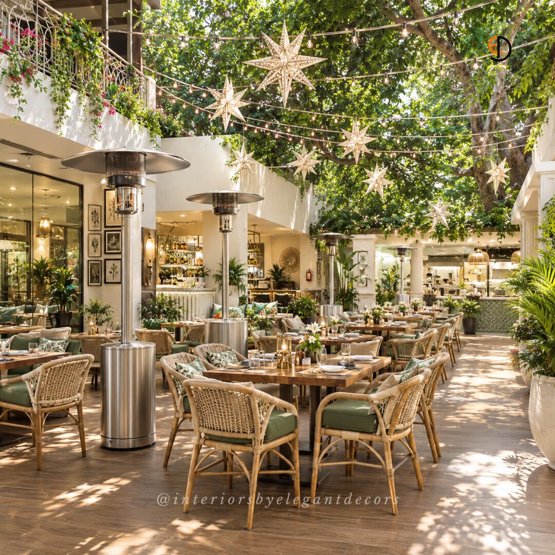 Courtyard terrace Elegant Decors