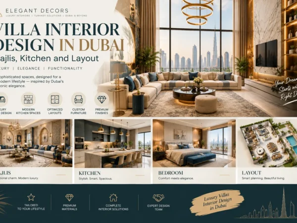 Villa Interior Design in Dubai